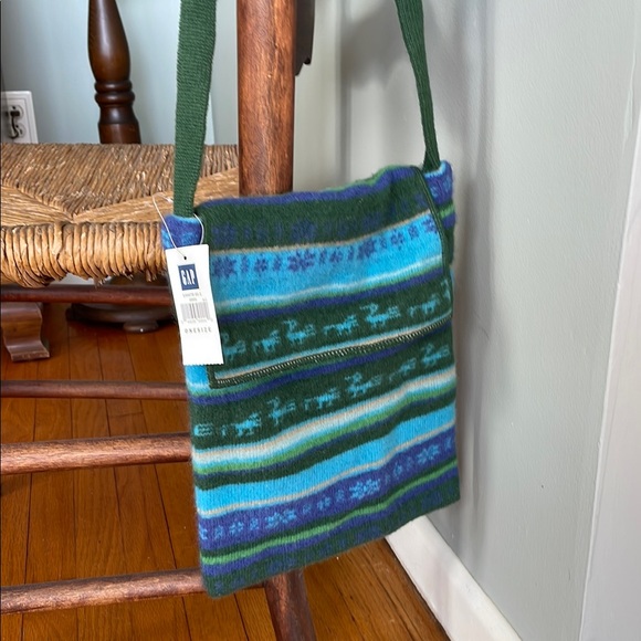 GAP Handbags - Gap Striped Knit Shoulder Bag